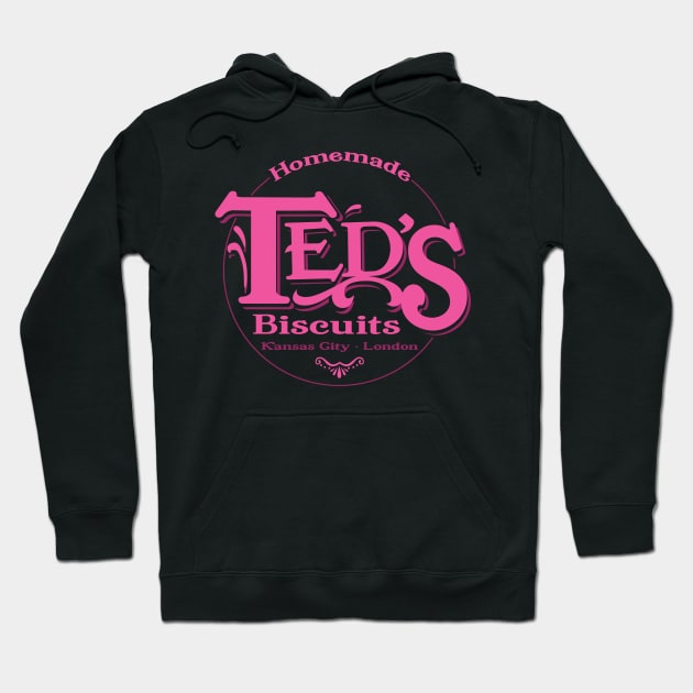 Ted's Biscuits Hoodie by CuddleswithCatsArt